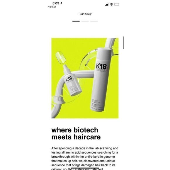 K18 Mist -> K18 Mist - Picture 8 of 11